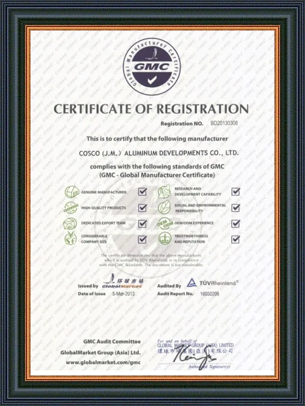 Alibaba Certified Supplier